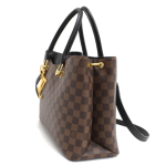 LOUIS VUITTON 36CM MONOGRAM CANVAS BLACK RIVERSIDE BAG