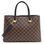 LOUIS VUITTON 36CM MONOGRAM CANVAS BLACK RIVERSIDE BAG