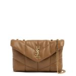 SAINT LAURENT LOULOU SMALL BROWN