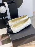 CHANEL BALLET FLATS WHITE