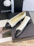 CHANEL BALLET FLATS WHITE