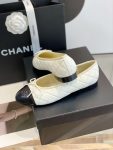CHANEL BALLET FLATS WHITE