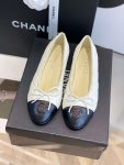 CHANEL BALLET FLATS WHITE