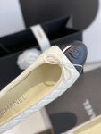 CHANEL BALLET FLATS WHITE