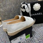 CHANEL ESPADRILLES WHITE/BLACK