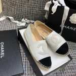 CHANEL ESPADRILLES WHITE/BLACK