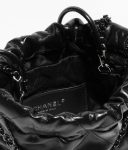 CHANEL 22 MINI BAG BLACK 7.8 INCHES/20 CM
