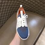 HERMES DEPART SNEAKER WHITE/BLUE