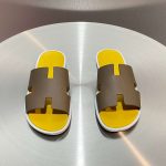 HERMES ORAN SANDAL YELLOW