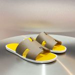 HERMES ORAN SANDAL YELLOW