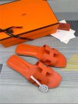 HERMES ORAN SANDAL ORANGE