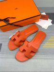 HERMES ORAN SANDAL ORANGE