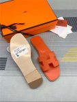 HERMES ORAN SANDAL ORANGE