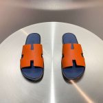 HERMES ORAN SANDAL ORANGE