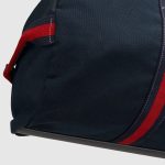 GUCCI DARK BLUE  LARGE PRINTED CANVAS DUFFLE BAG 21.3IN/54CM