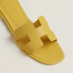 HERMES ORAN SANDAL YELLOW