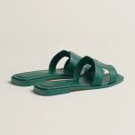 HERMES ORAN SANDAL GREEN