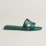 HERMES ORAN SANDAL GREEN