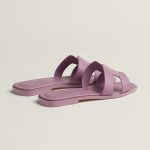 HERMES ORAN SANDAL PURPLE